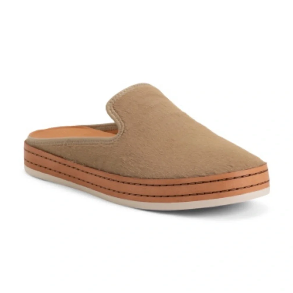Price Firm - VINCE Calf Hair Flats